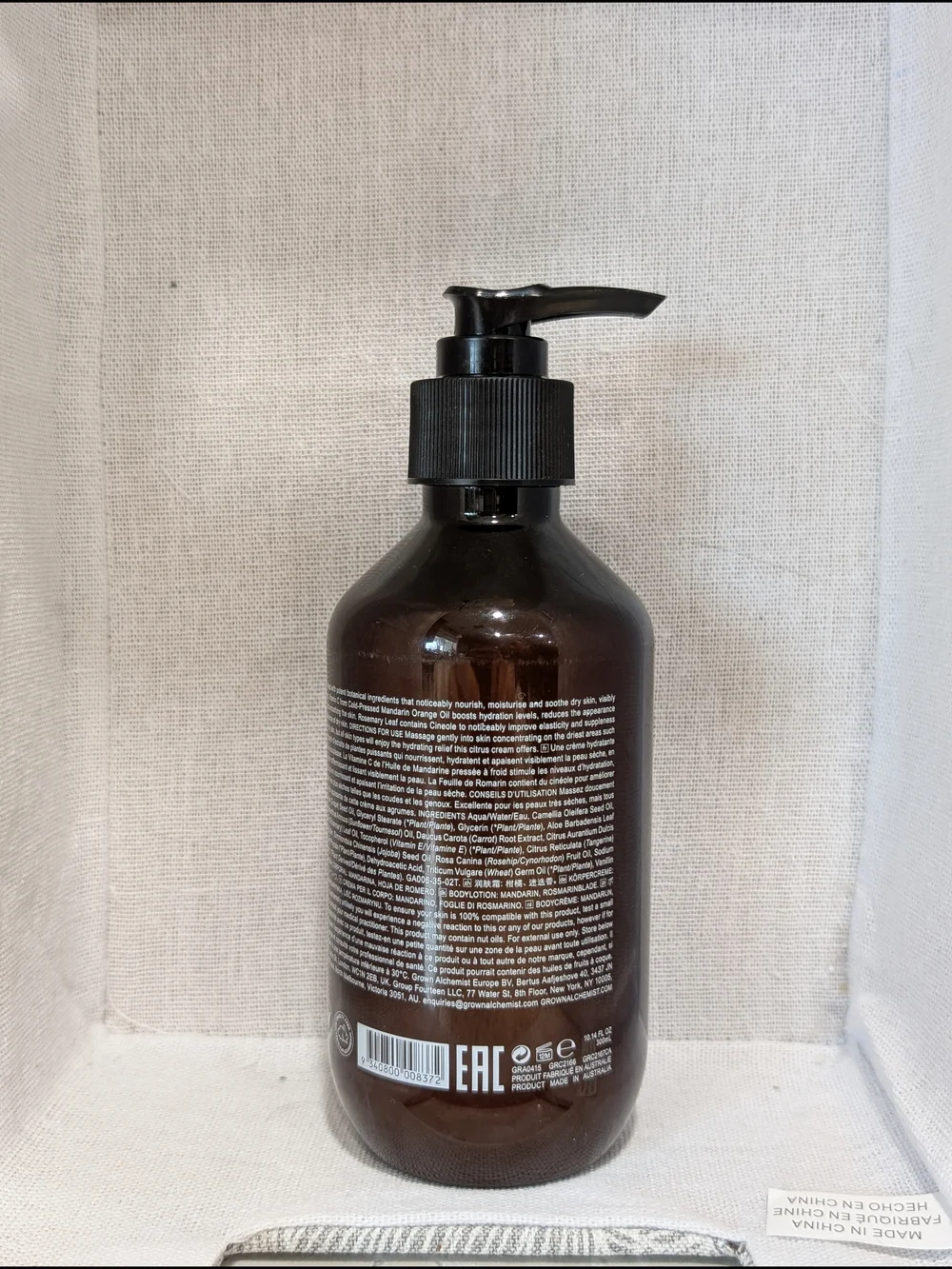 Grown Alchemist Body‎ Cream Mandarin Rosemary-300ml